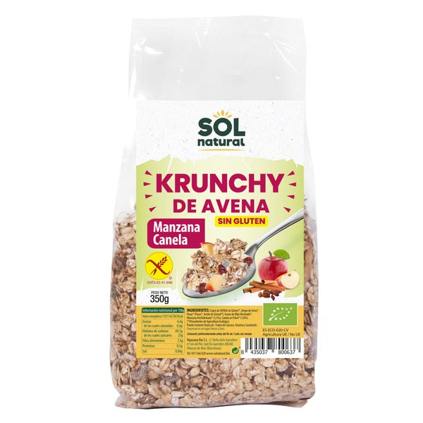 CRUNCHY AVENA MANZ-CANEL S/GL.350G