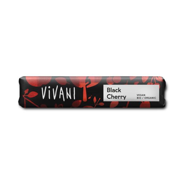 BARRITA CHOCOLATE NEGRO CEREZA BIO 35G (VIVANI)