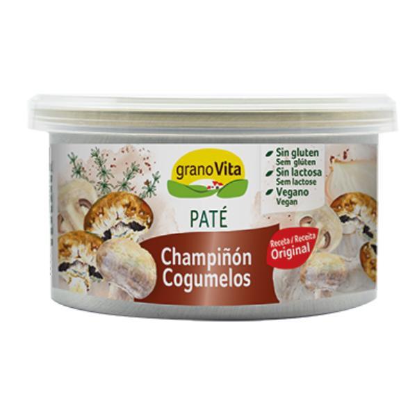 PATE CHAMPIÑON NO-BIO LATA 125G (GRANOVITA)