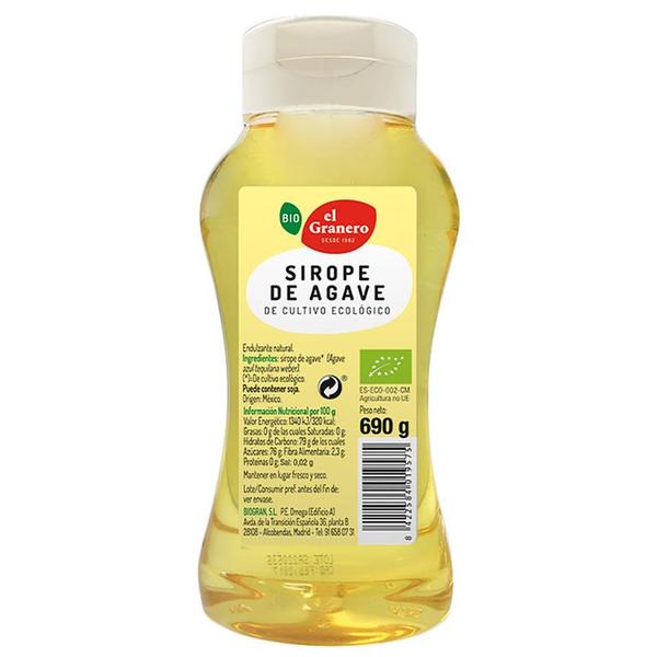 SIROPE AGAVE AZUL BIO 690 GR (GRANERO)