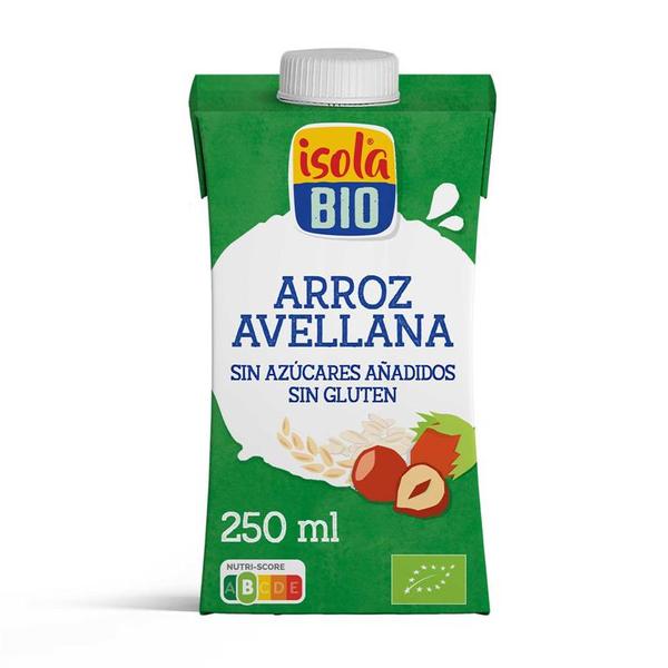 BEBIDA MINI AVELLANAS BIO 250 ML (ISOLA)