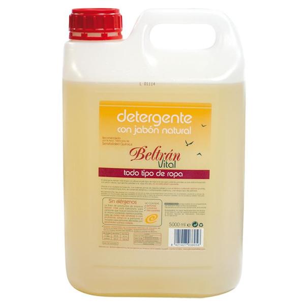 DETERGENTE LIQUIDO VITAL SIN PERFUME 5L (BELTRAN)