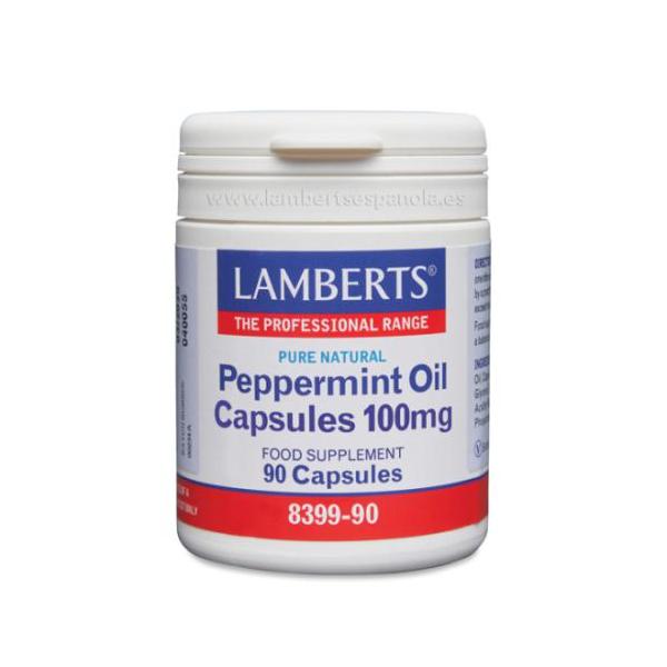 HOJAS MENTA (Aceite) 100MG.90CAP.