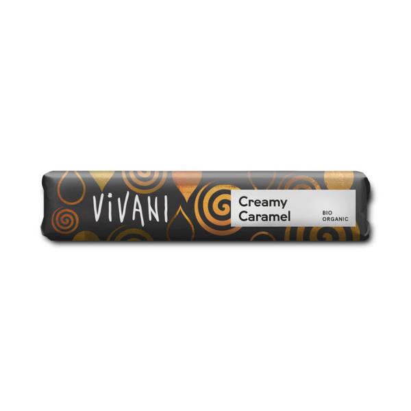BARRITA CHOCOLATE CON LECHE RELLENO CARAMELO BIO 40G (VIVANI)