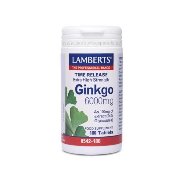 GINKGO BILOBA 6000 EXTRA (Alta pot.) 180TAB.