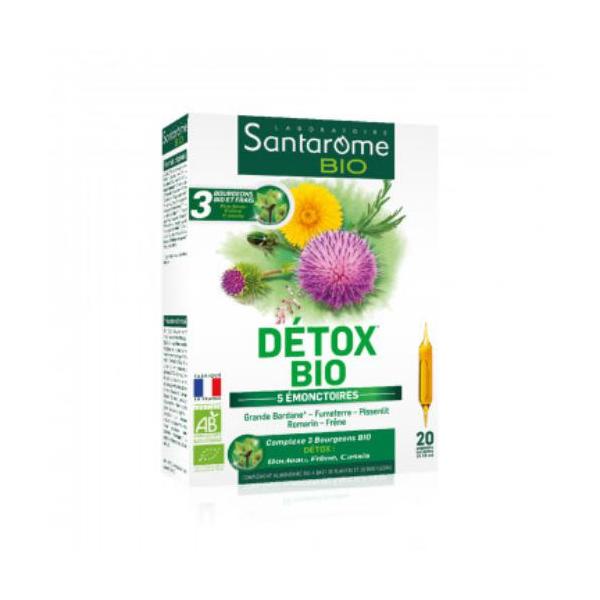 DETOX BIO 20 AMPOLLAS 10 ML (SANTAROME)