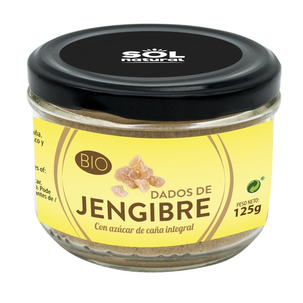 DADOS JENGIBRE BIO CHUCHES 125G (SOL)