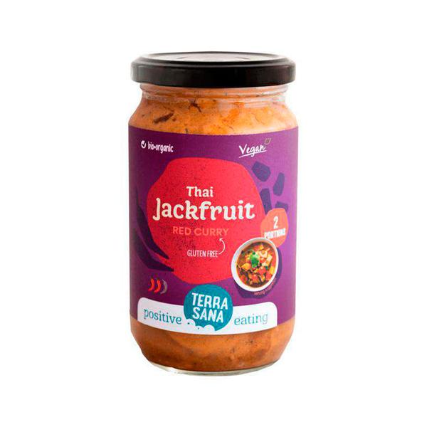 JACKFRUIT AL CURRY ROJO THAI BIO 350GR (TERRASANA)