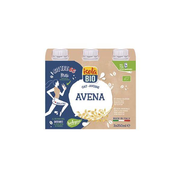 PACK BEBIDA DE AVENA BIO 3X250ML ON THE GO (ISOLA)