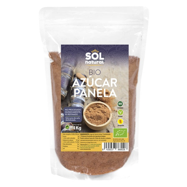 AZUCAR PANELA BIO BOLSA 1 KG (SOL)