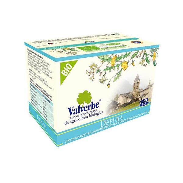 INFUSION DEPURATIVA BIO 20FILTROS 30GR (VALVERBE)