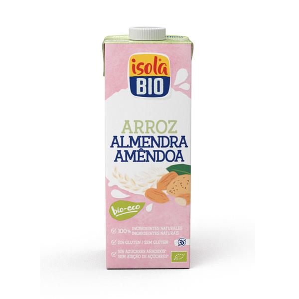 BEBIDA ARROZ Y ALMENDRAS BIO 1L (ISOLA)