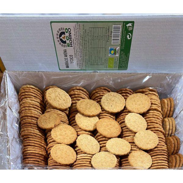 GRANEL GALLETAS MARIA AVENA Y COCO BIO 2KG (ECOHORNO)
