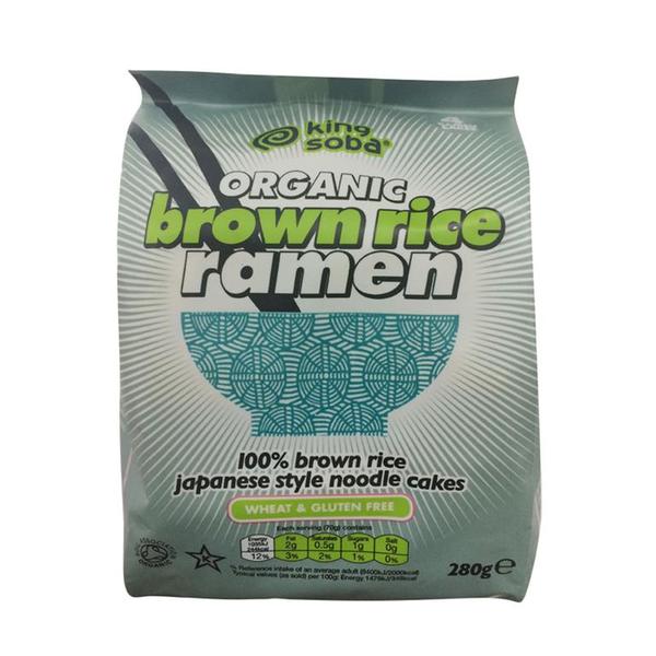 RAMEN ARROZ INTEGRAL BIO 280GR (KING SOBA)