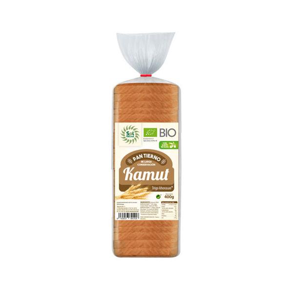 PAN MOLDE KAMUT BLANCO BIO 400GR (SOL)