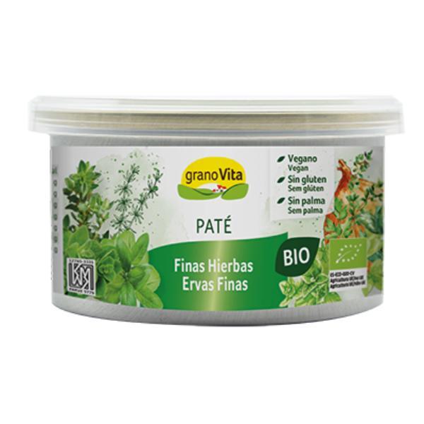 PATE FINAS HIERBAS BIO 125G LATA (GRANOVITA)