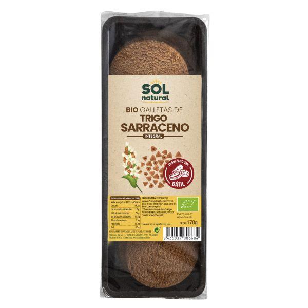 GALLETAS TRIGO SARRACENO INTEGRAL BIO 170G (SOL)