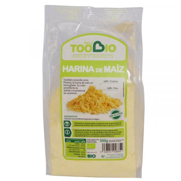 HARINA MAIZ SIN GLUTEN BIO 500GR (TOO BIO)