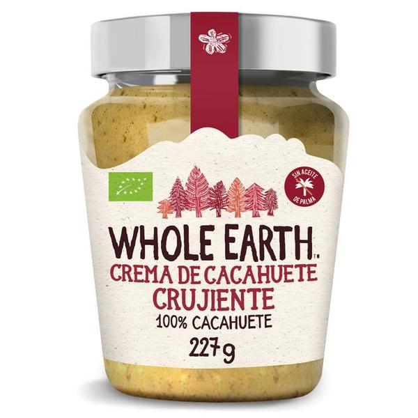 CREMA CACAHUETE CRUJIENTE BIO 227GR (WHOLE)