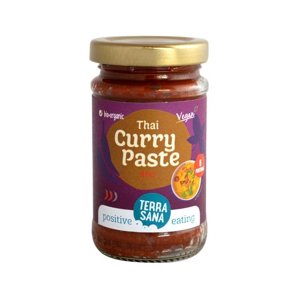 PASTA CURRY ROJO THAI BIO 120G (TERRASANA)