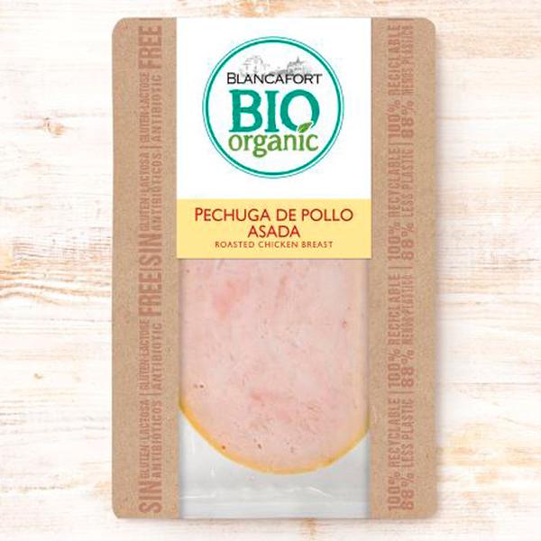 PECHUGA POLLO BIO SIN GLUTEN NI LACTOSA 80GR BLANCAFORT