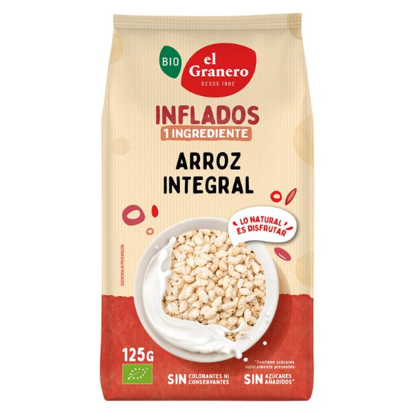 ARROZ INTEGRAL HINCHADO BIO 125GR (GRANERO)