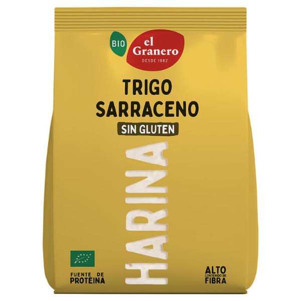 HARINA TRIGO SARRACENO BIO 500GR (GRANERO)