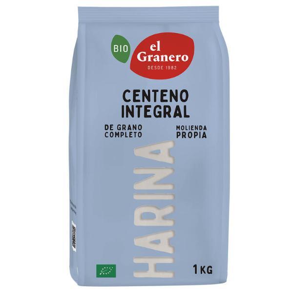 HARINA CENTENO INTEGRAL BIO 1KG (GRANERO)