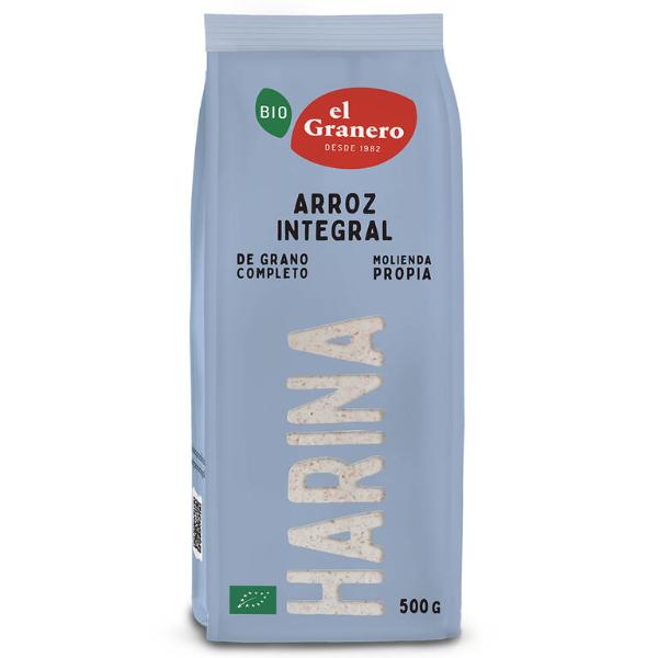 HARINA ARROZ INTEGRAL BIO 500GR (GRANERO)