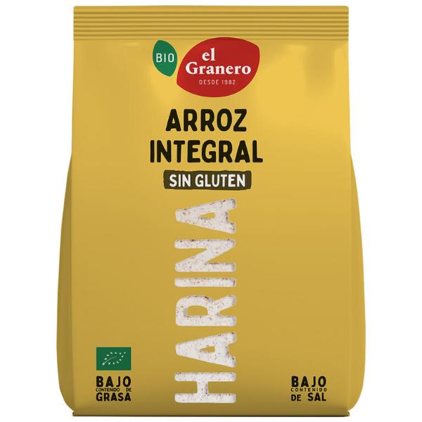 HARINA ARROZ INTEGRAL BIO 500GR (GRANERO)