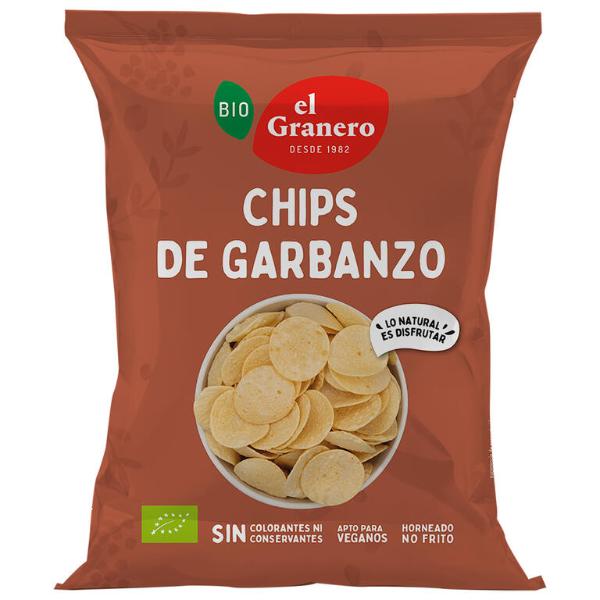 CHIPS GARBANZOS BIO 80GR (GRANERO)