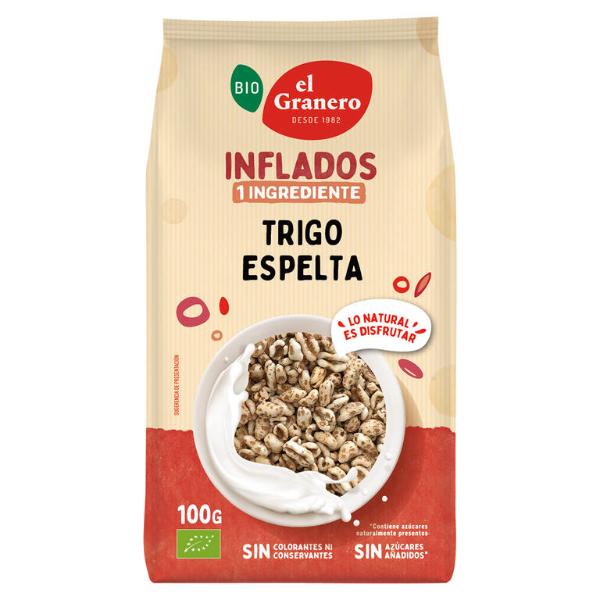 ESPELTA HINCHADA BIOLOGICA 100GR (GRANERO)