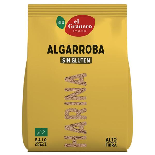 HARINA ALGARROBA BIO SIN GLUTEN 500GR (GRANERO)