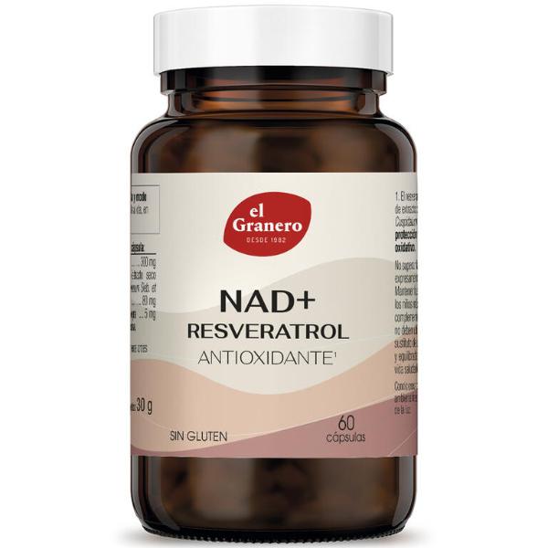NAD+ RESVERATROL 60 CAPSULAS (GRANERO)