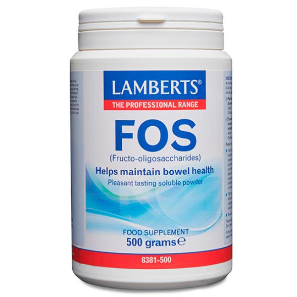FOS FRUCTO-OLIGOSACARIDOS (ELIMINEX) 500G (LAMBERTS)