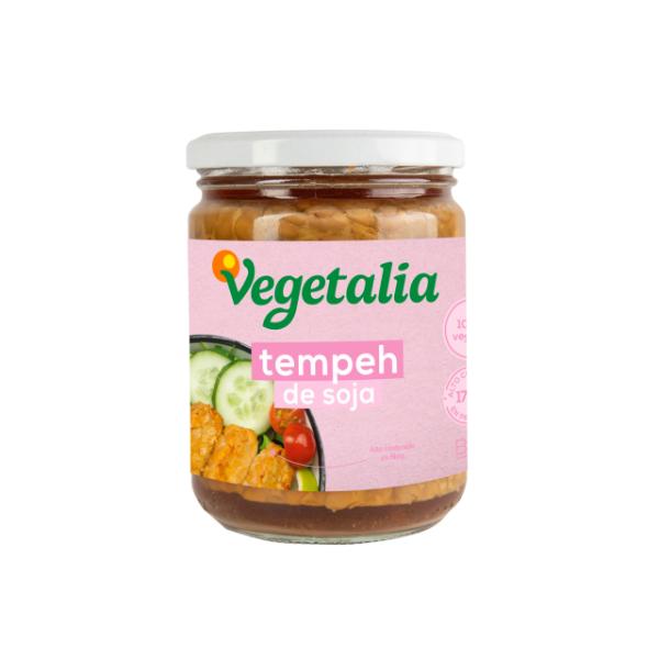 TEMPE (SOJA) TARRO VIDRIO BIO 250 GR (VEGETALIA)