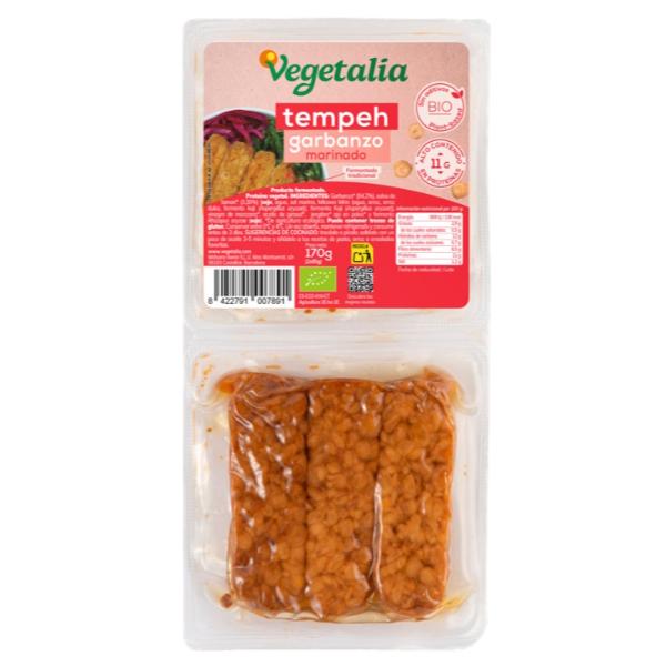 TEMPE GARBANZO MARINADO BIO 170GR (VEGETALIA)