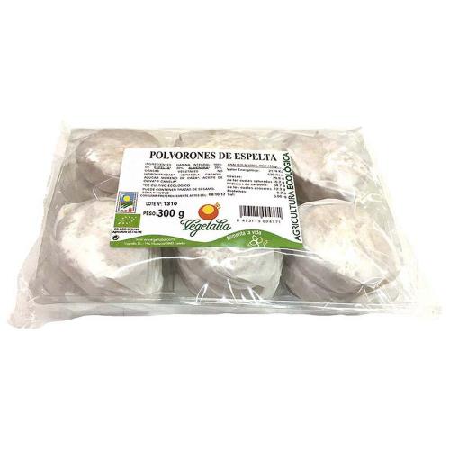 POLVORONES DE ESPELTA 300 GR (VEGETALIA)