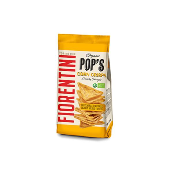 SNACK POPS DE MAIZ CON SAL MARINA BIO 100GR  (FIORENTINI)