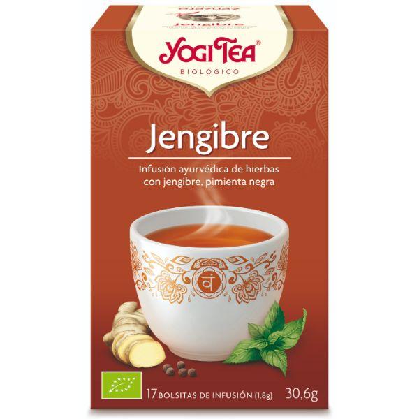 YOGI TEA JENGIBRE BIO 17 BOLSAS 30,6GR