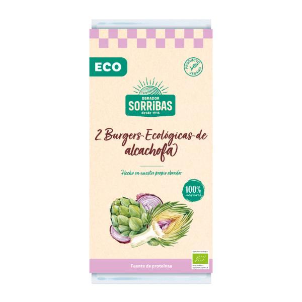 BURGER ALCACHOFA BIO 160GR VEGANA (SORRIBAS)