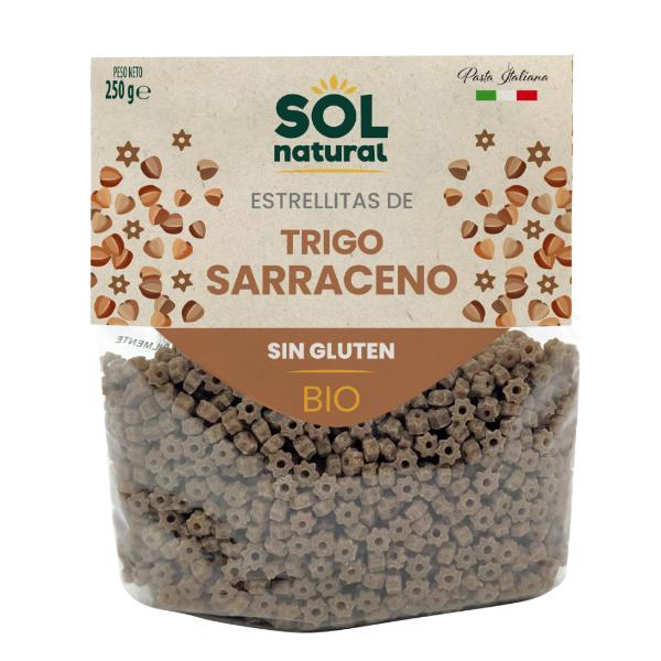 ESTRELLITAS TRIGO SARRACENO BIO 250G SIN GLUTEN (SOL)