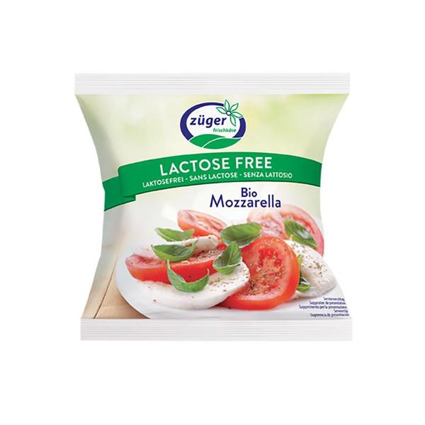 MOZZARELLA BIO SIN LACTOSA 100G (ZUGER)