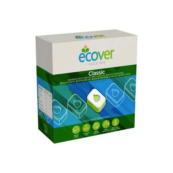 TABLETAS LAVAVAJILLAS 500GR 25UND  (ECOVER)