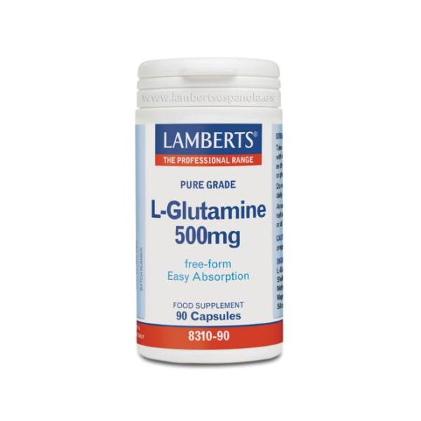 L-GLUTAMINA 500MG.90CAP.