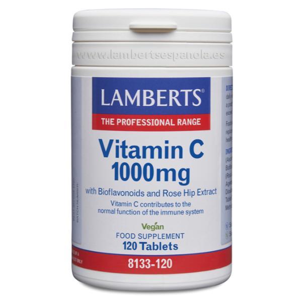 VITAMINA C 1000MG CON BIOFLAVONOIDES 120 CAPS