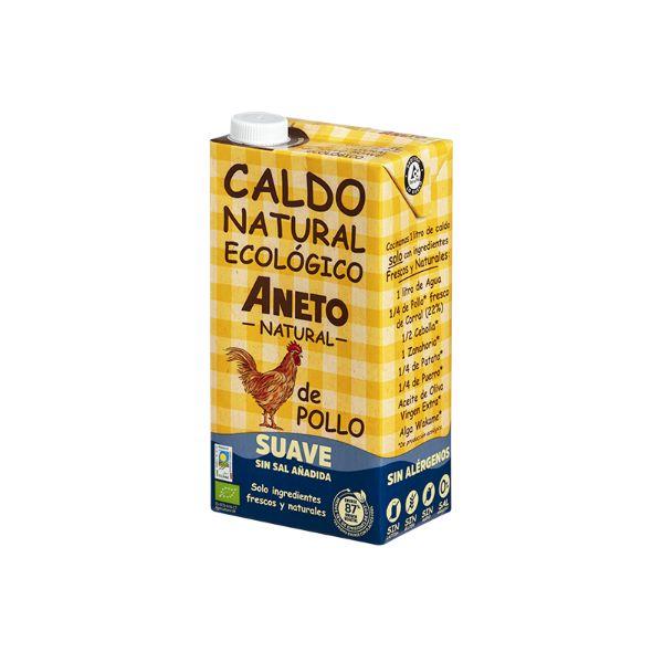 CALDO POLLO SUAVE ECOLOGICO 1LT (ANETO)