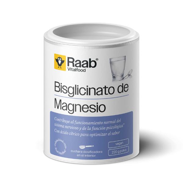 BISGLICINATO DE MAGNESIO POLVO BOTE 220G (RAAB)