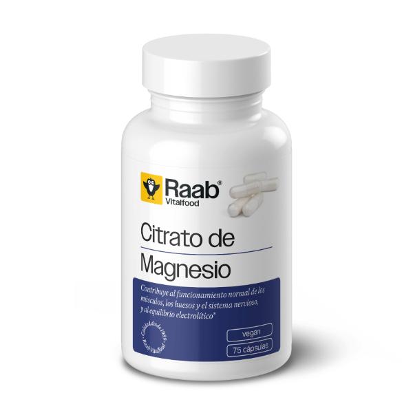 CITRATO MAGNESIO 75 CAPSULAS 840MG (RAAB)