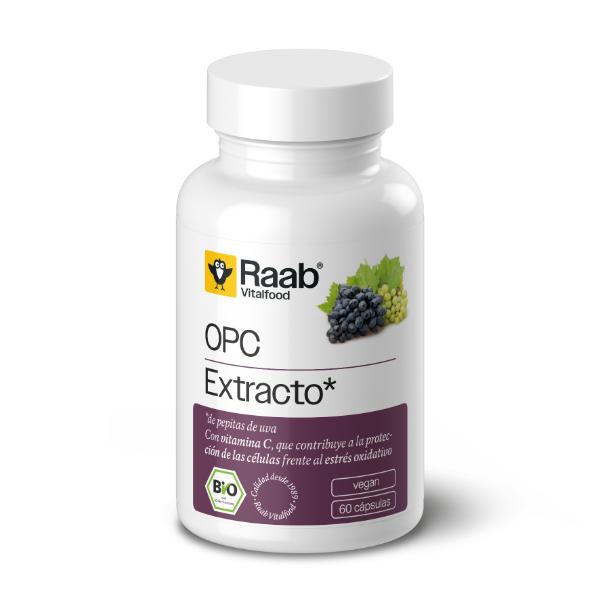 EXTRACTO PEPITAS UVA OPC 60 CAPSULAS 450MG (RAAB)